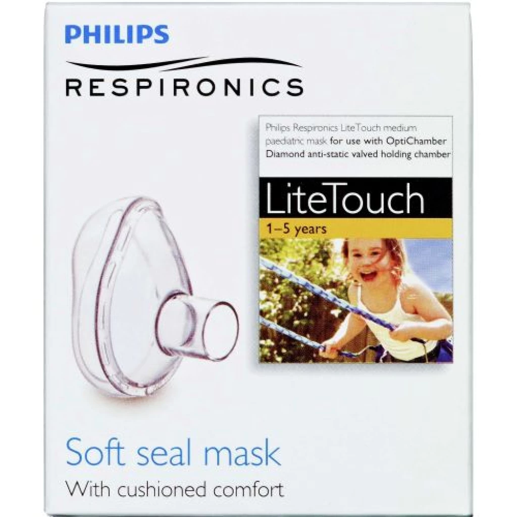 Phillips Lite Touch Маска за инхалатор, 1-5 год возраст