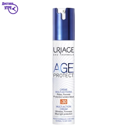Uriage age protect – multi-action cream spf 30 крема за лице спф 30, 40 ml Брчки & Стареење Kiwi.mk