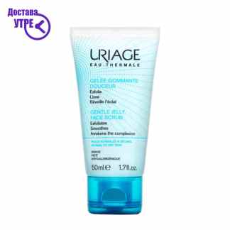 Uriage gentle jelly face scrub, пилинг гел за лице, 50 ml Ексфолијатори & Пилинг Kiwi.mk