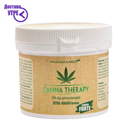 Pharmamed canna therapy forte canna therapy форте гел, 250 ml Мачкање за болка Kiwi.mk