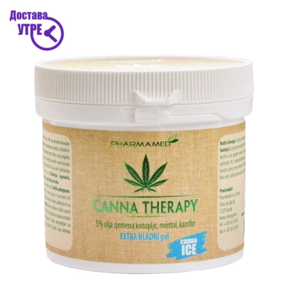 Pharmamed canna therapy ice canna therapy гел што лади, 250 ml Дневна дампинг акција Kiwi.mk