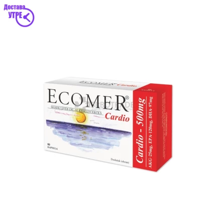 Ecomer *cardio*, 60 cps Срце & Циркулација Kiwi.mk