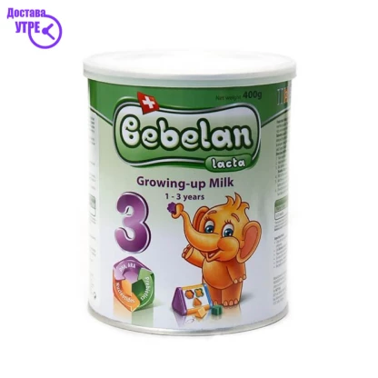 Bebelan milk *3* lakta 400gr Бебе Формула Kiwi.mk
