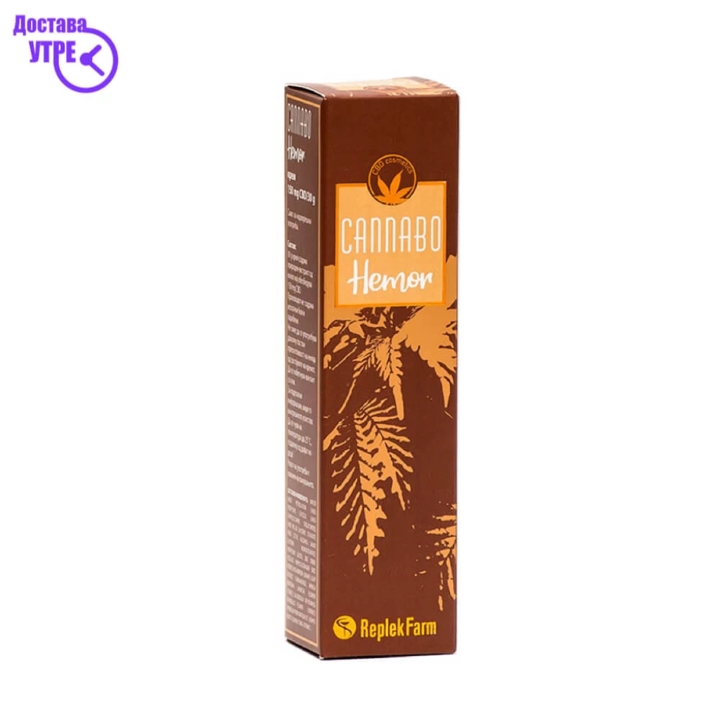 Cannabo krem hemor.150mg 30 ml Хемороиди Kiwi.mk