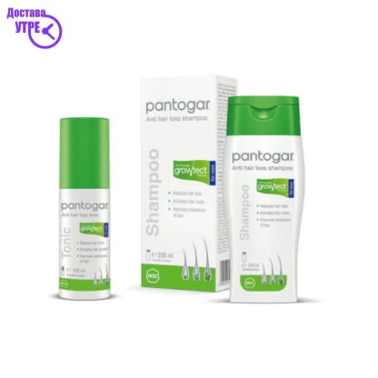 Pantogar shampoo +tonic for men 2 x 200 ml Шампони & Регенератори Kiwi.mk