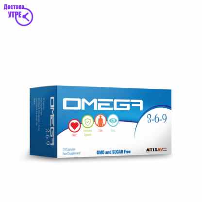 Omega 3-6-9 капсули , 30 Омега Kiwi.mk