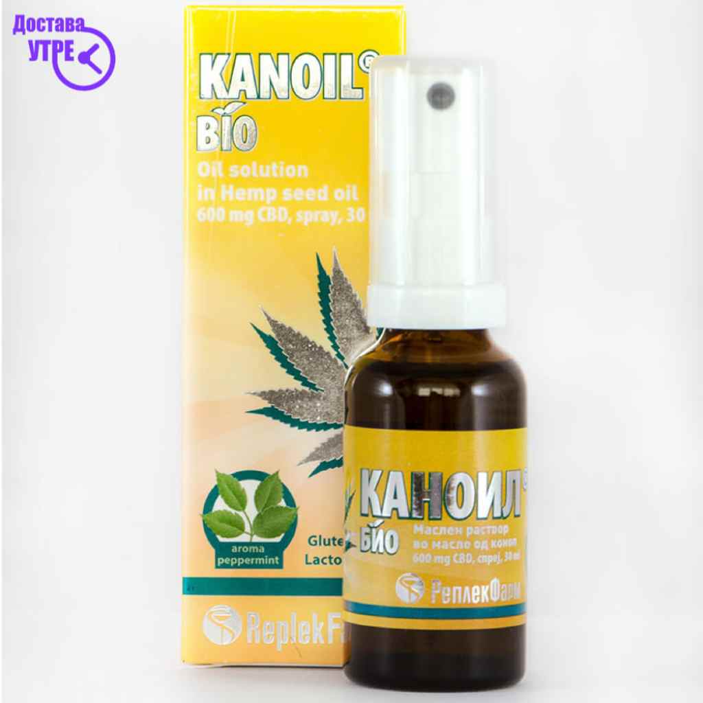 Kanoil bio spray 600mg/30 ml ЦБД Kiwi.mk