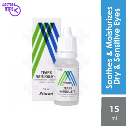 Tears naturale вештачки солзи, 15 ml Очи Kiwi.mk