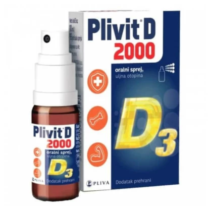 Plivit d3 2000 spray 10 ml Витамин Д Kiwi.mk