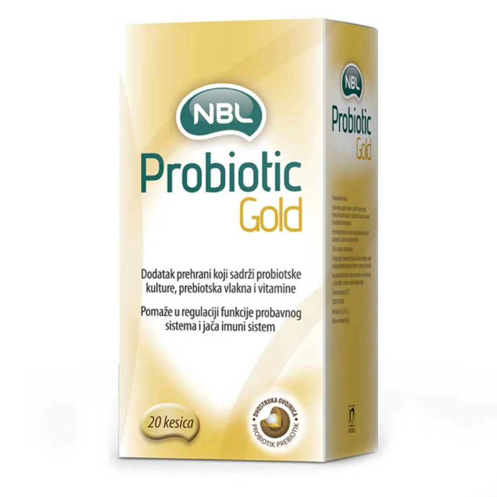 Nbl probiotic gold x 20 Пробиотици Kiwi.mk