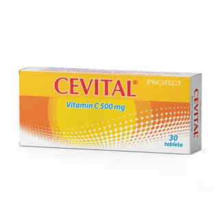 Cevital tablets 500mg, 300 Витамин Ц Kiwi.mk