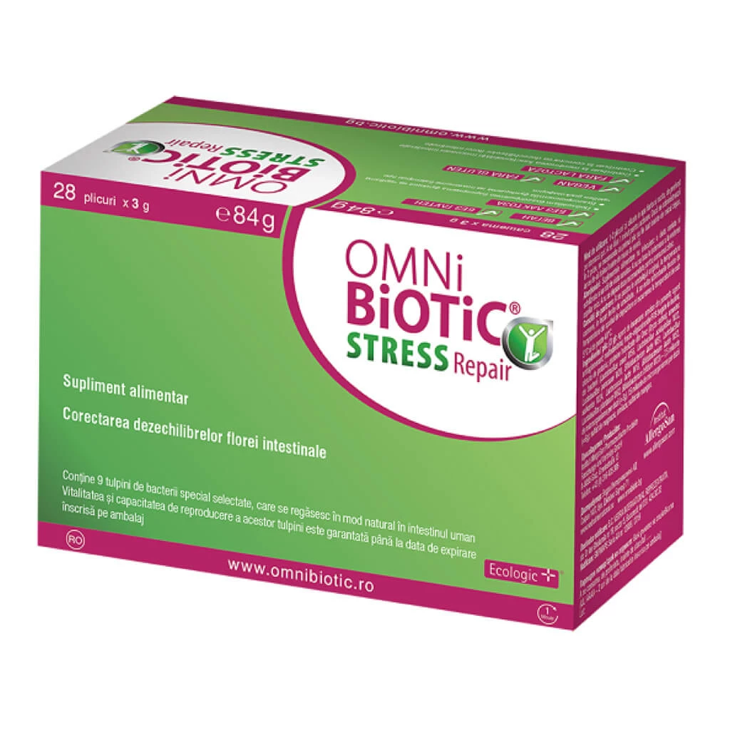 Omni-biotic stres r.3g.x 28 Пробиотици Kiwi.mk