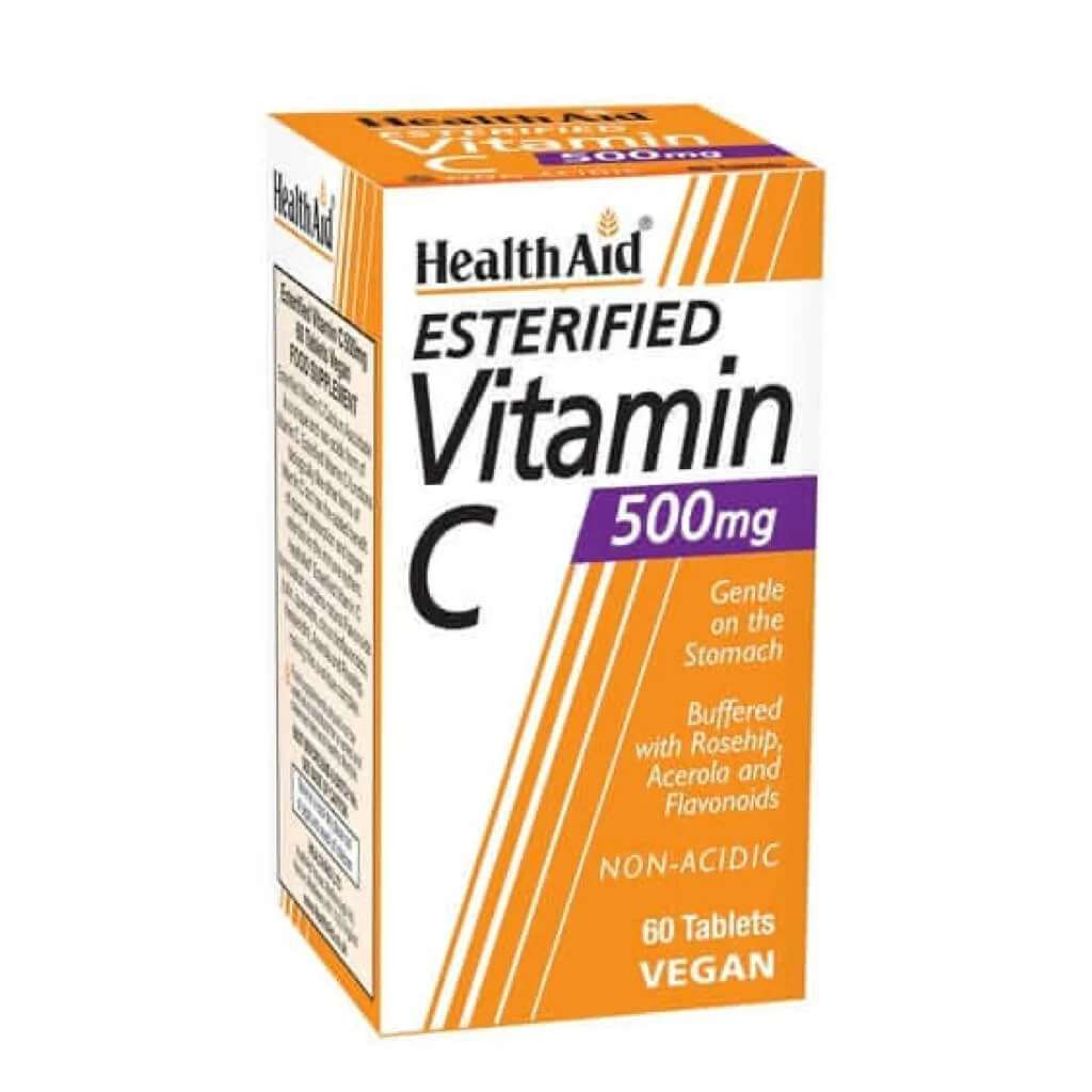 Healthaid esterfild vitamin c 500mg, 60 Витамин Ц Kiwi.mk