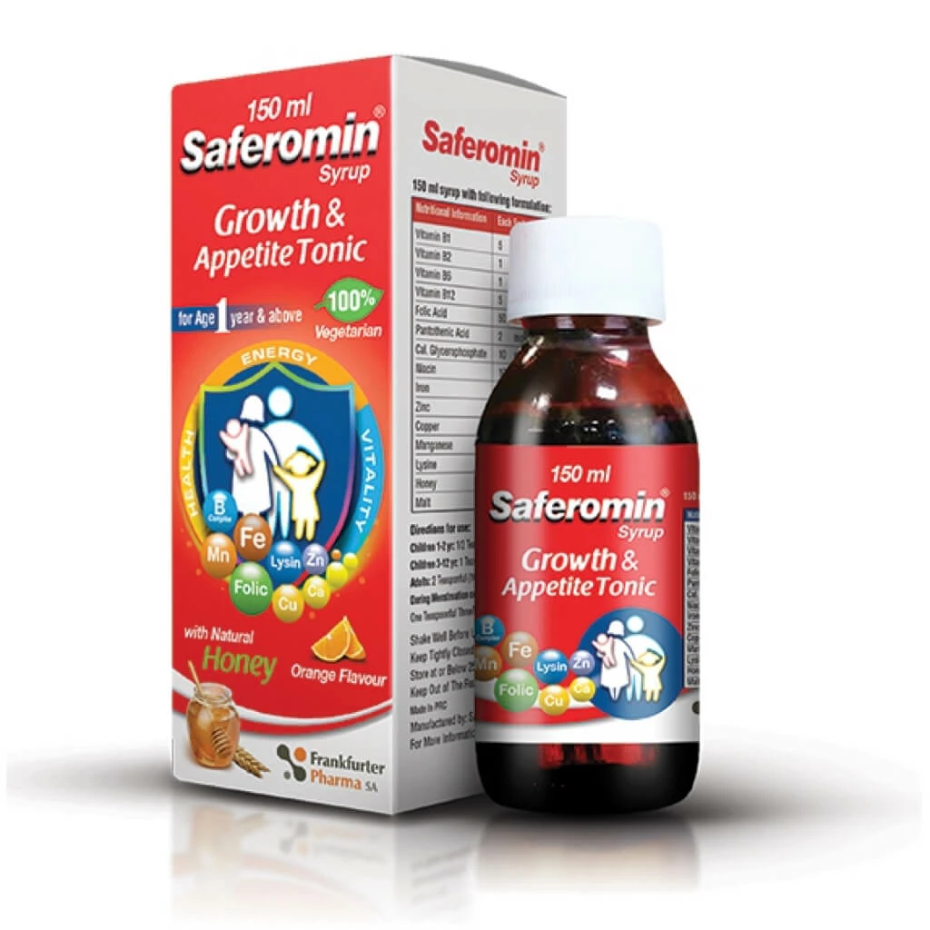 Saferomin sirup 150 ml Здравје | Бебе & Деца Kiwi.mk