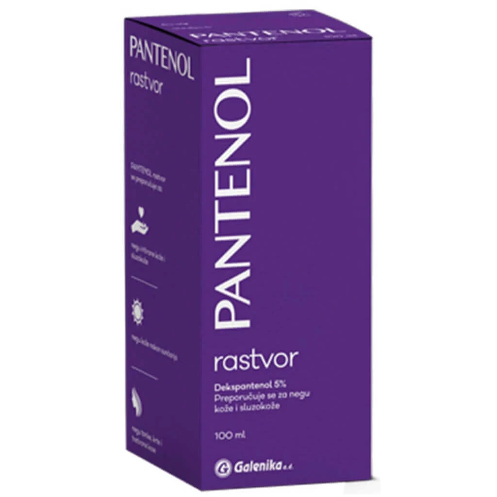 Pantenol r-r 5% 100ml galenika Хидратација & Заштита Kiwi.mk