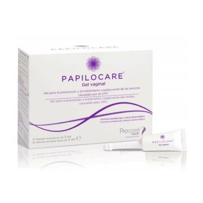 Papilocare vaginal gel 21 x 5 ml Интимна Нега Kiwi.mk