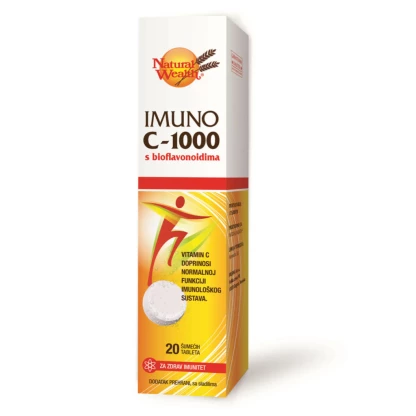 Natural wealth imuno c-1000 biofl таблети,20 Имунитет Kiwi.mk