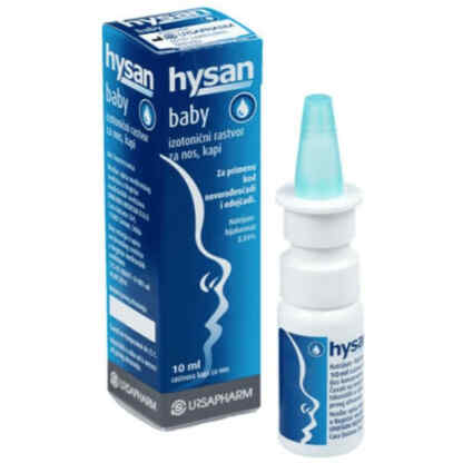 Hysan baby sol. 10 ml.nasal Затнат Нос Kiwi.mk