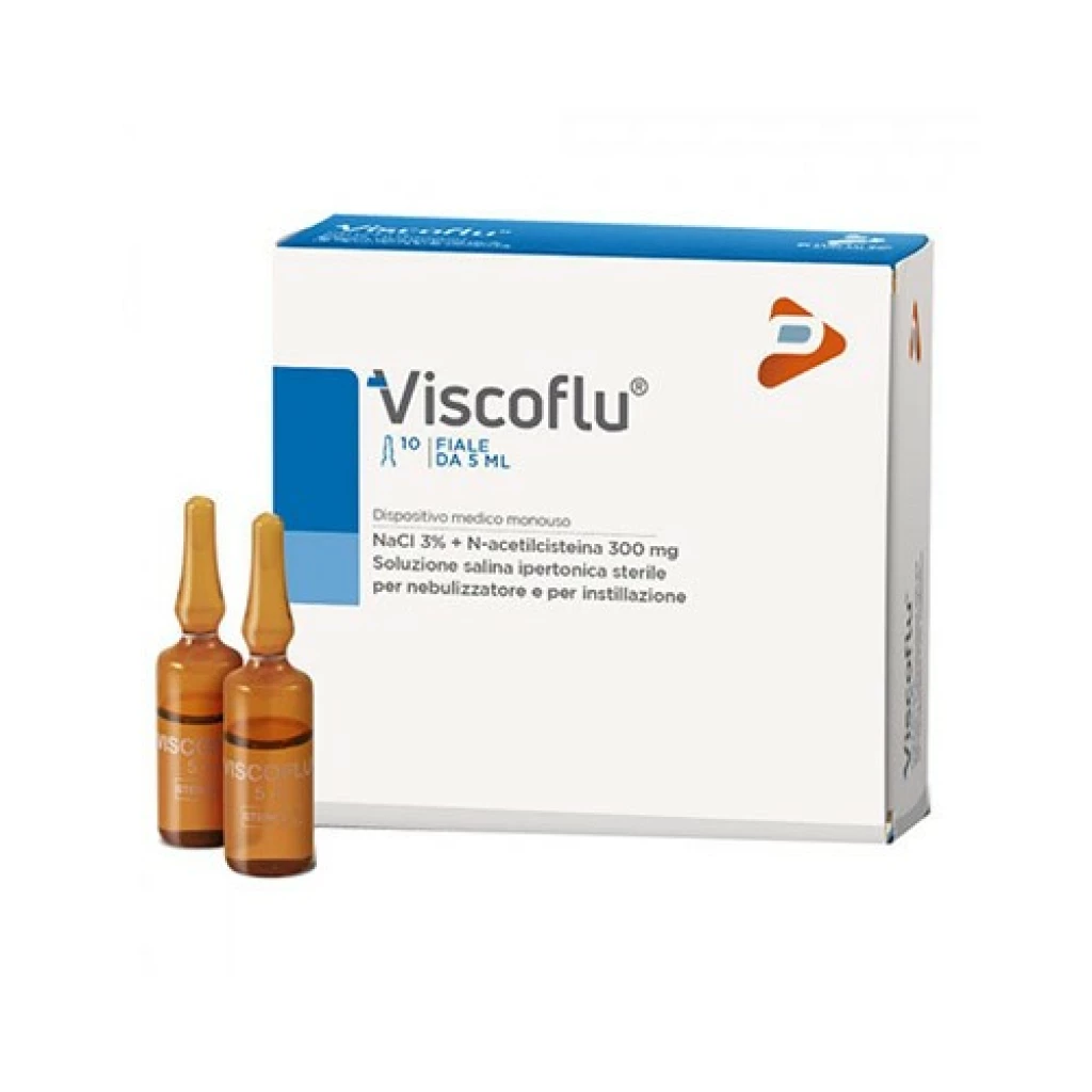 Viscoflu viali 5x5ml nacl+acc Кашлица, Настинки & Грип Kiwi.mk