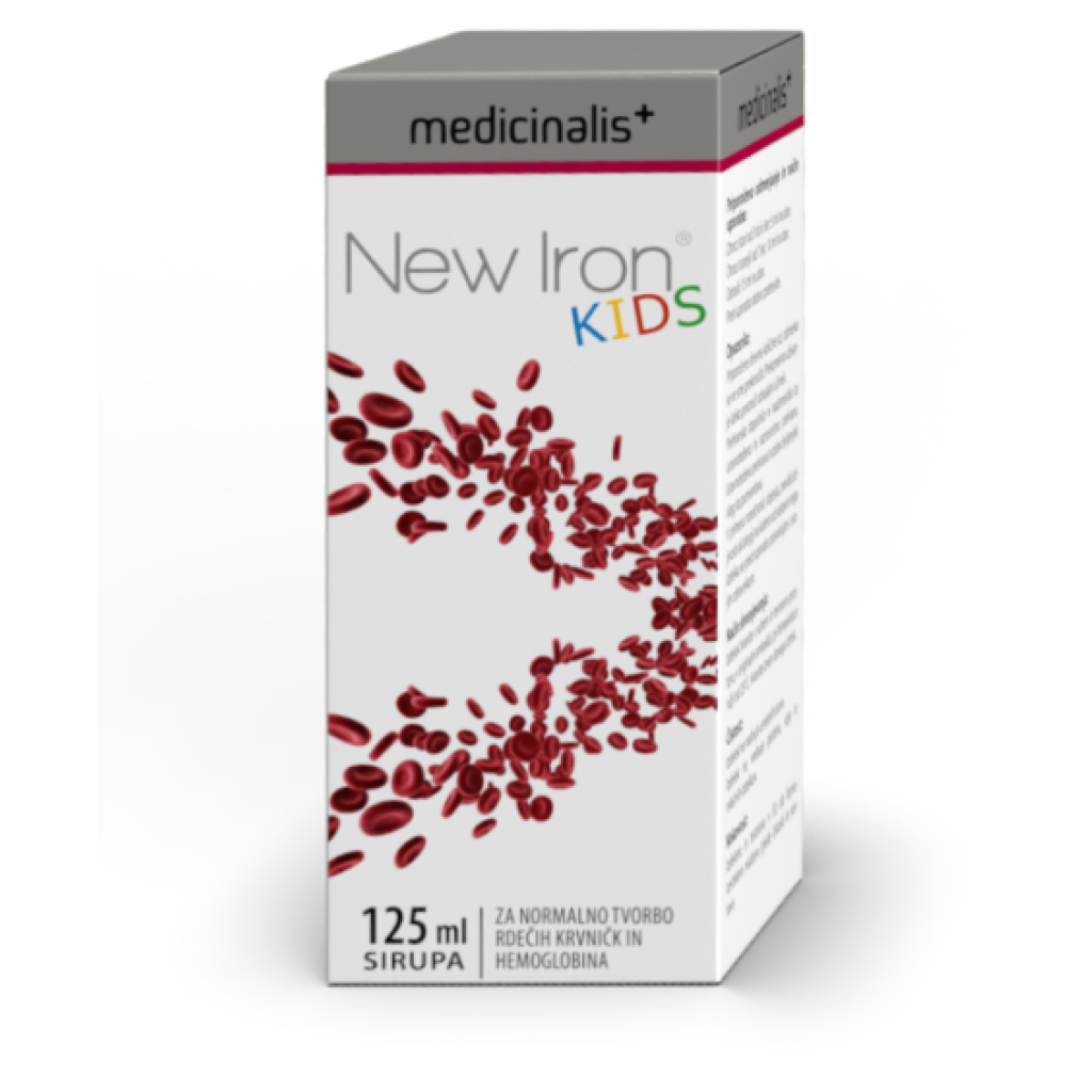 Medicinalis+ new iron kids sirup 125 ml | КУПИ ONLINE
