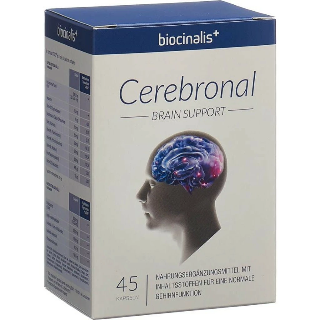Biocinalis+ cerebronal kapsuli, 45 Мозок & Меморија Kiwi.mk
