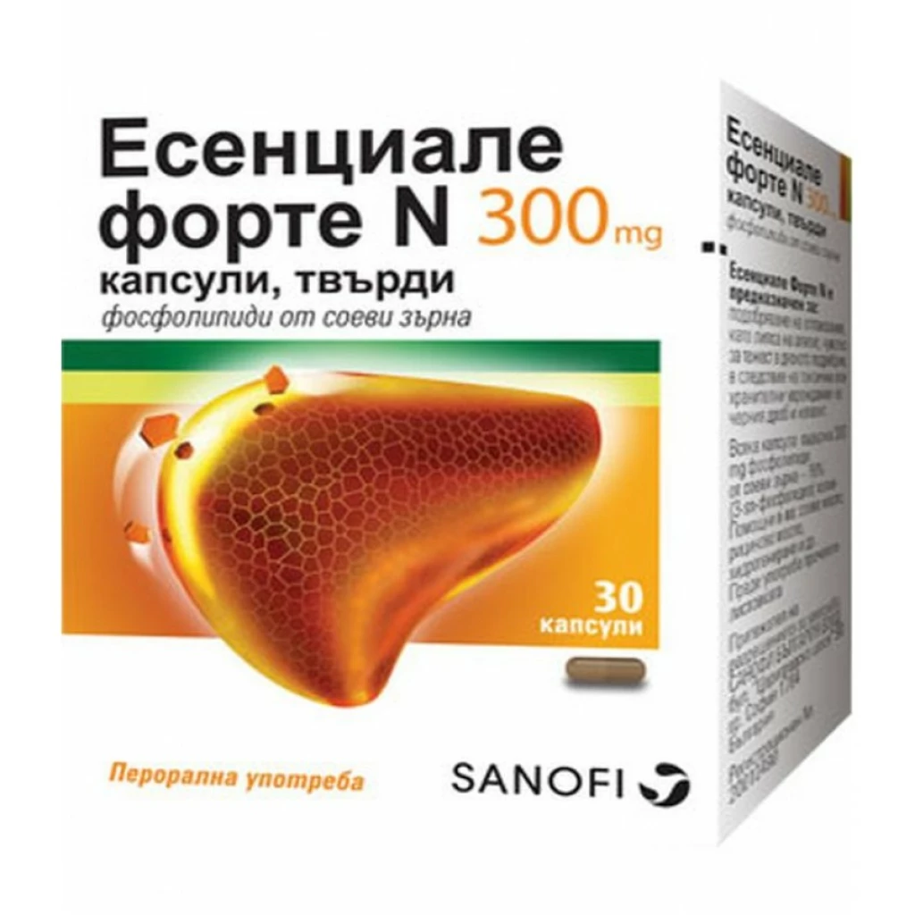 Essentiale forte capsules 300mg, 30 Црн дроб Kiwi.mk