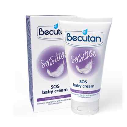 Becutan sensitive sos krem 75ml Бебе Козметика Kiwi.mk