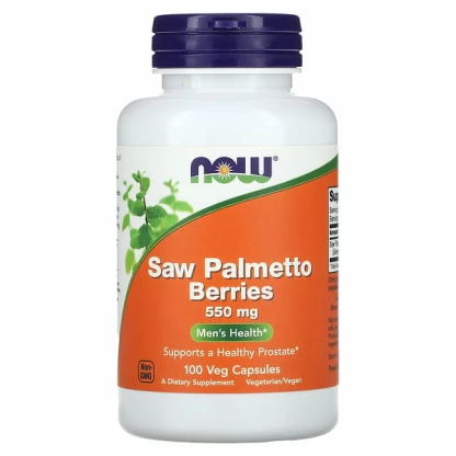 Now saw palmetto berries, men’s health, 550 mg, 100 вег капсули Потенција Kiwi.mk