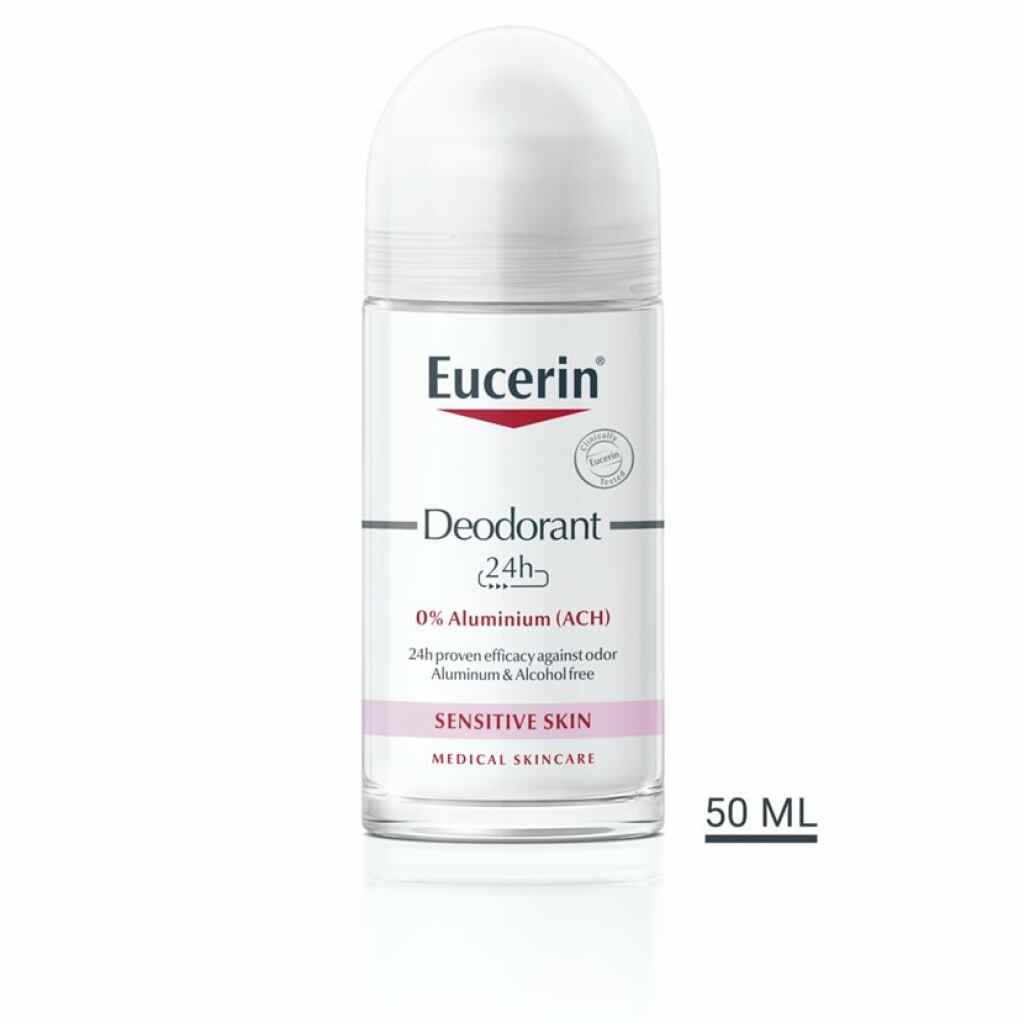 Eucerin Sensitive Protect Roll-On Антиперспирант 50 мл Деодоранти Kiwi.mk
