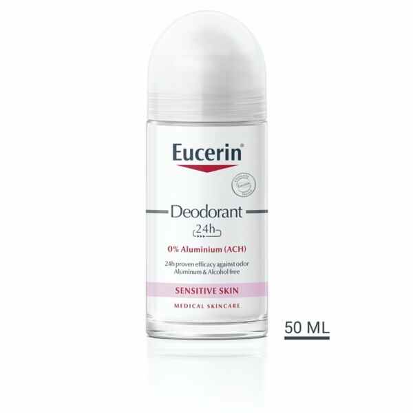 Eucerin Sensitive Protect Roll-On Антиперспирант 50 мл Деодоранти Kiwi.mk