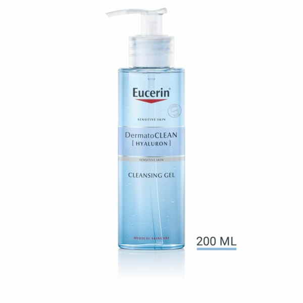 Eucerin DermatoCLEAN Gel за Mиење Лице 200 мл Хигиена & Убавина Kiwi.mk