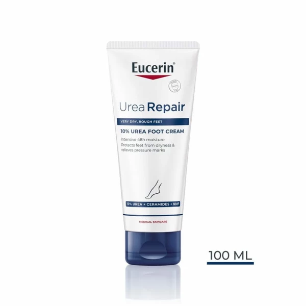 Eucerin UreaRepair Plus 10% Urea крем за стапала против сува кожа 100мл Хигиена & Убавина Kiwi.mk Eucerin UreaRepair Plus 10% Urea крем за стапала против сува кожа 100мл Хигиена & Убавина Kiwi.mk