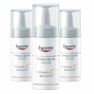 Eucerin Hyaluron-Filler Vitamin C 3 x 8 мл Дневна дампинг акција Kiwi.mk