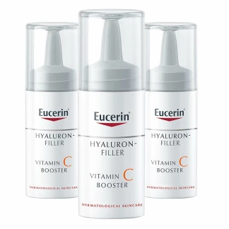 Eucerin Hyaluron-Filler Vitamin C 3 x 8 мл Дневна дампинг акција Kiwi.mk