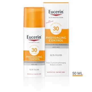 EUCERIN SUN Photoaging Control Kрем-флуид за лице, со SPF50, 50мл Дневна дампинг акција Kiwi.mk