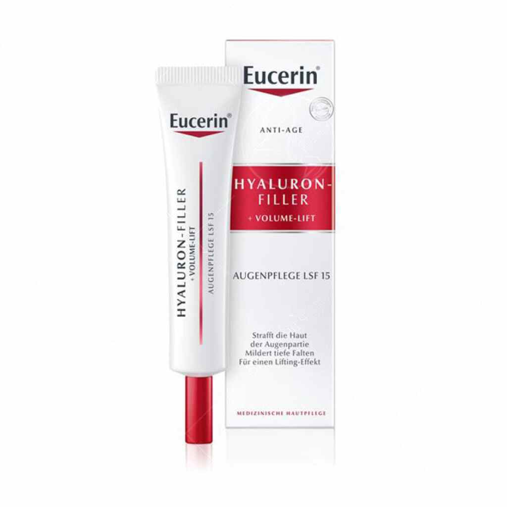 Eucerin Hyaluron-Filler + Volume-Lift крем за околу очи SPF15 15мл Брчки & Стареење Kiwi.mk
