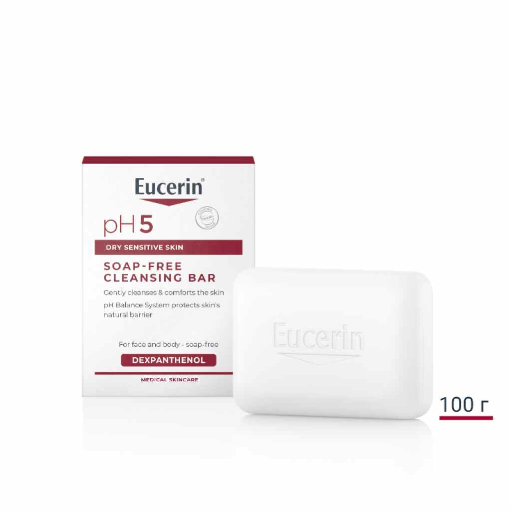 Eucerin pH5 Soap Bar 100 г Бар Сапуни Kiwi.mk