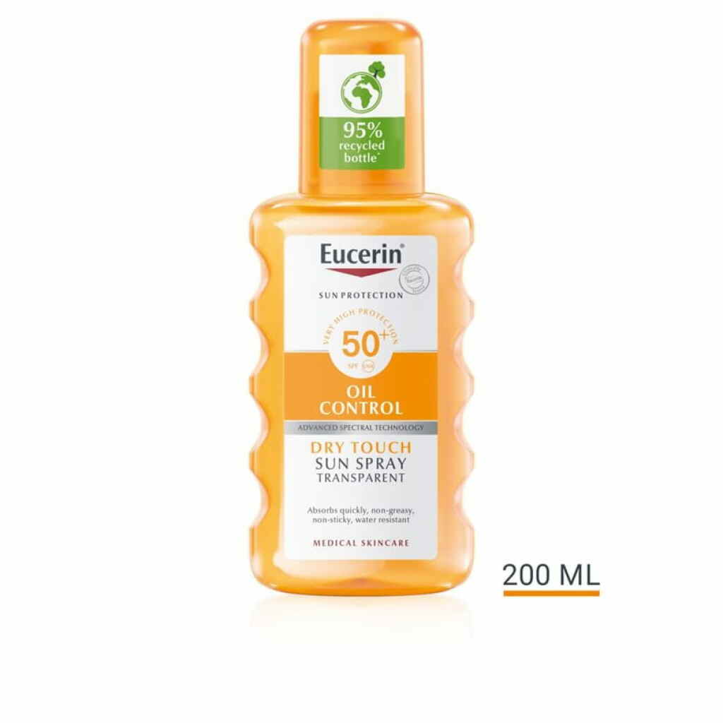 Eucerin Sun Transparent Spray SPF 50+ 200 мл Заштита од Сонце Kiwi.mk
