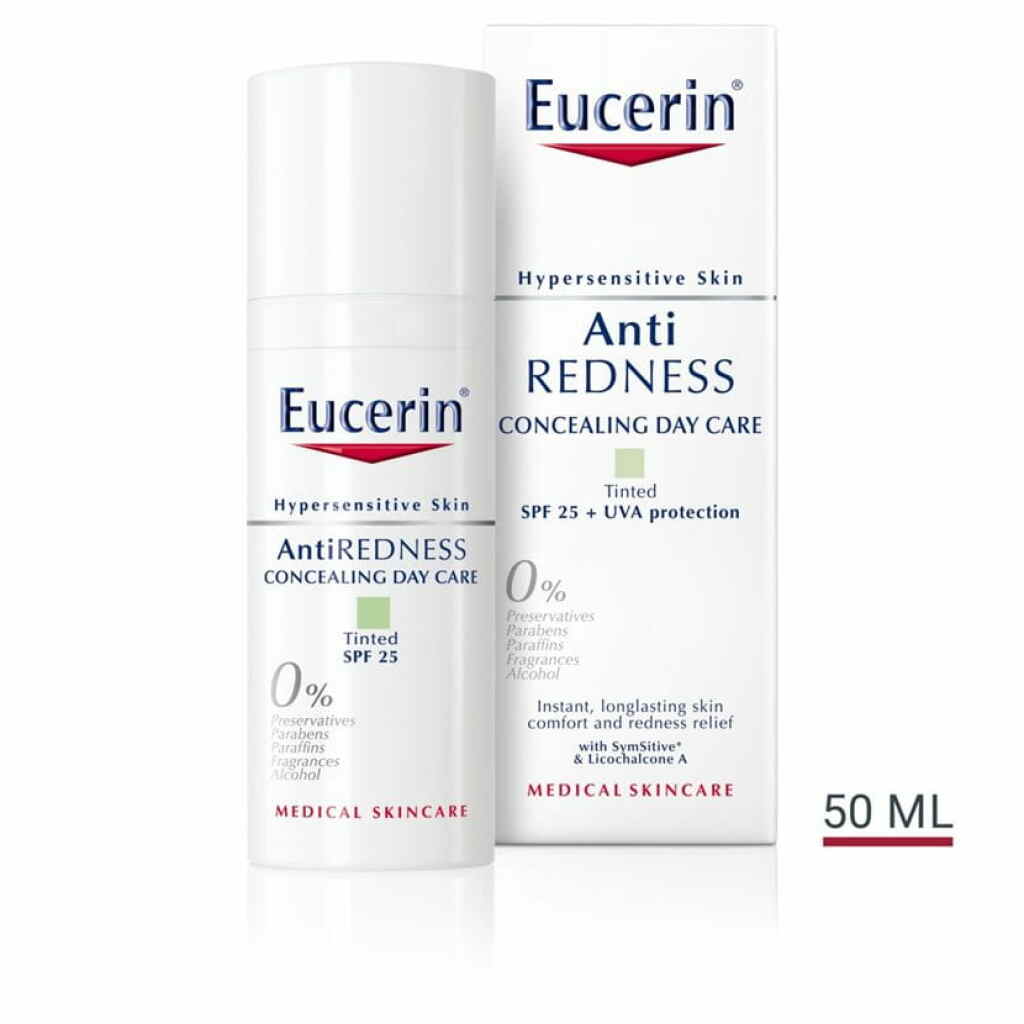Eucerin AntiREDNESS Corrective F25+ Крем 50 мл Заштита од Сонце Kiwi.mk