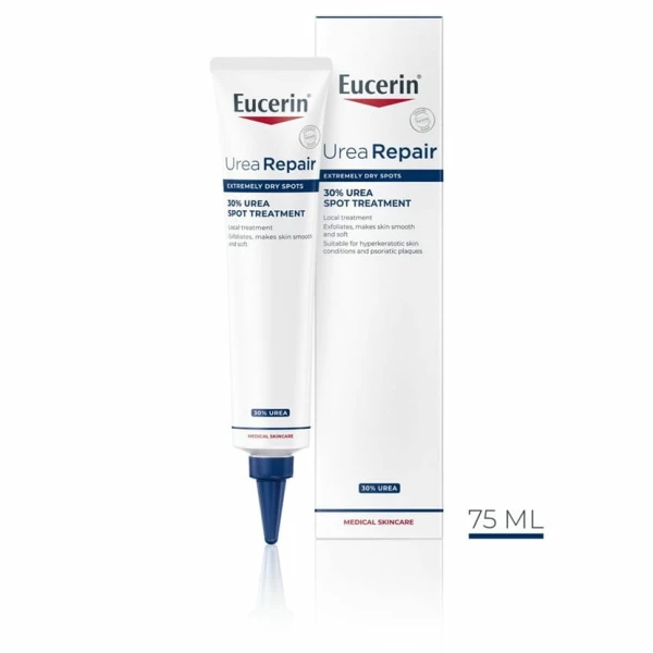 Eucerin UreaRepair UreaRepair 30% Urea Spot Treatment Крем 30% уреа 75 мл Дневна дампинг акција Kiwi.mk
