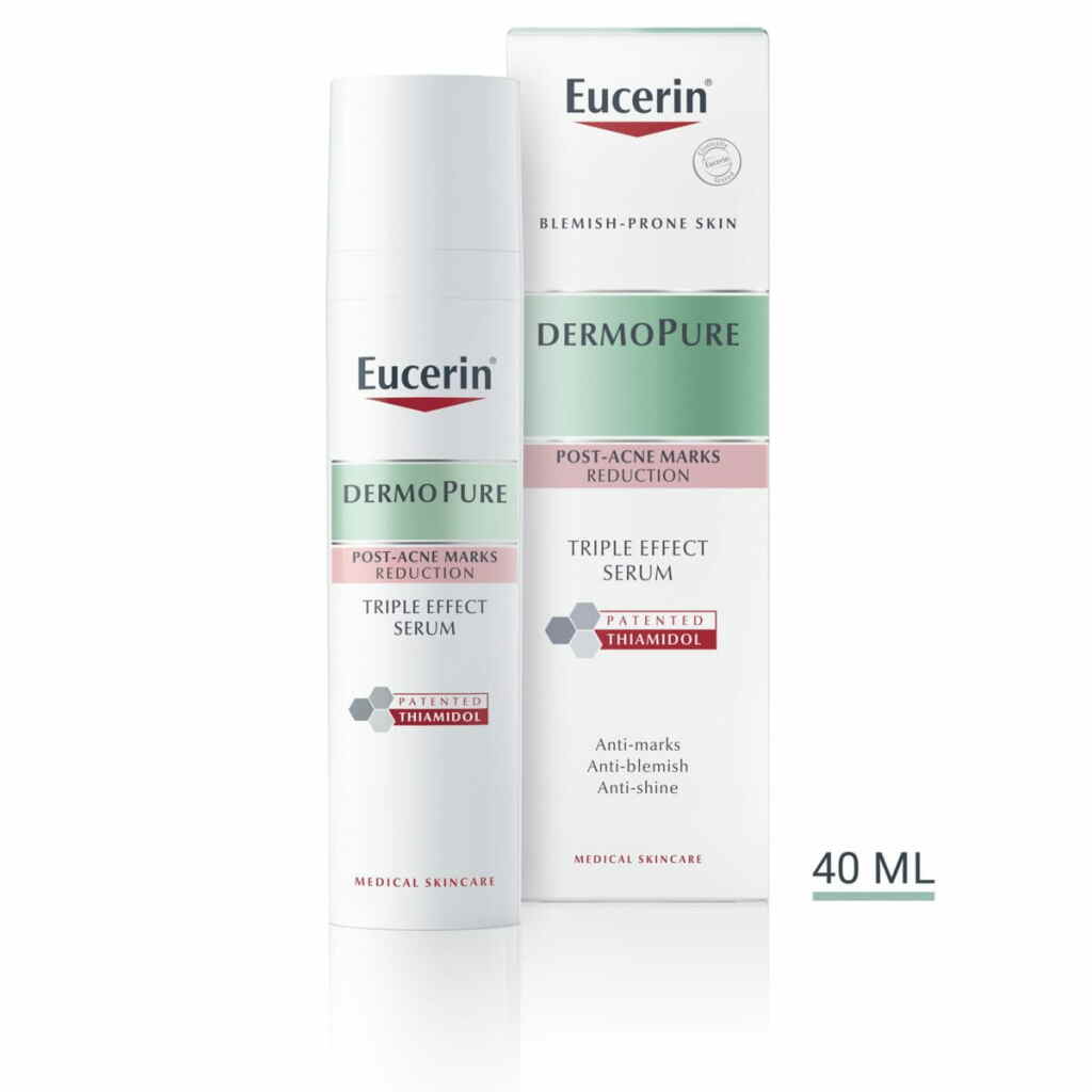 Eucerin DermoPure серум со тројно дејство против акни 40мл Хигиена & Убавина Kiwi.mk