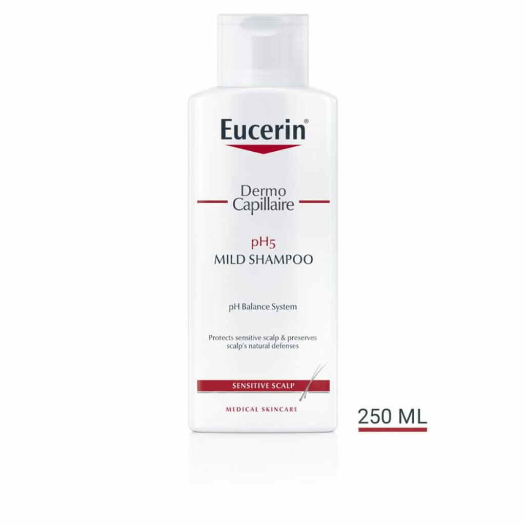 Eucerin DermoCapillaire шампон за многу чувствителен скалп 250мл Хигиена & Убавина Kiwi.mk