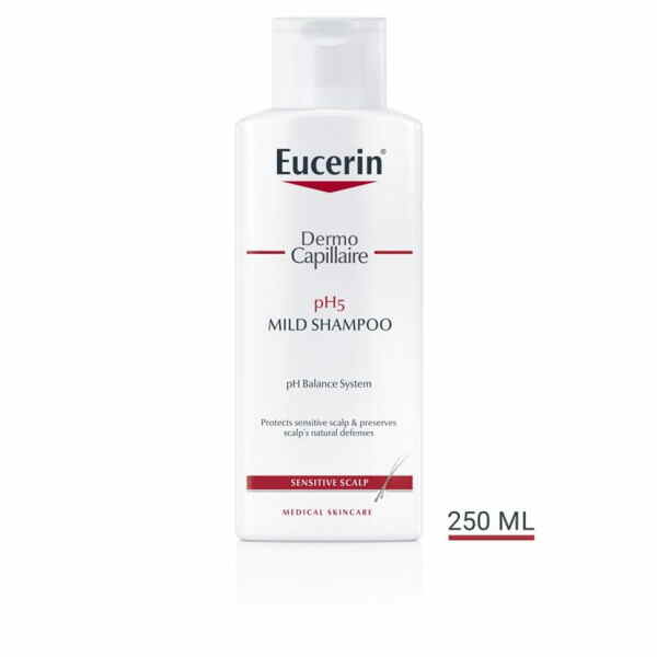Eucerin DermoCapillaire шампон за многу чувствителен скалп 250мл Хигиена & Убавина Kiwi.mk