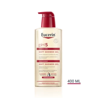 Eucerin pH5 Soft Shower нежен гел за туширање 400 мл Дневна дампинг акција Kiwi.mk Eucerin pH5 Soft Shower нежен гел за туширање 400 мл Дневна дампинг акција Kiwi.mk