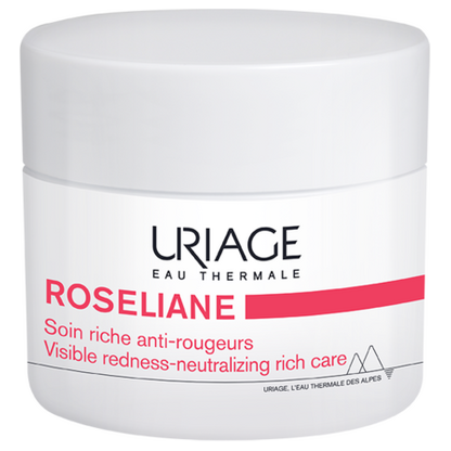 Uriage Roséliane богата крема против црвенило 50 ml Хидратација & Заштита Kiwi.mk Uriage Roséliane богата крема против црвенило 50 ml Хидратација & Заштита Kiwi.mk