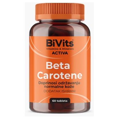BiVits ACTIVA Beta-Carotene таблети x60 Витамин А Kiwi.mk