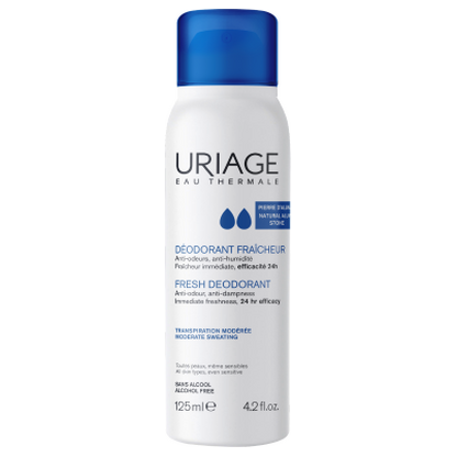 Uriage Deodorant Fraicheur Деодорант спреј 125 ml Деодоранти Kiwi.mk Uriage Deodorant Fraicheur Деодорант спреј 125 ml Деодоранти Kiwi.mk