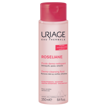 Uriage Roséliane Флуид за чистење и отстранување шминка 250 ml Отстранувачи на Шминка Kiwi.mk