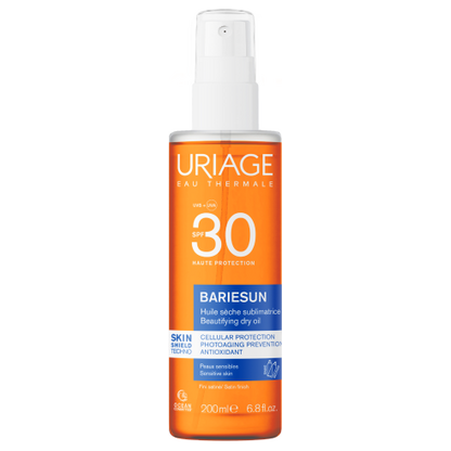 Uriage Bariesun Суво масло за сончање во спреј SPF 30, 200 ml Заштита од Сонце Kiwi.mk Uriage Bariesun Суво масло за сончање во спреј SPF 30, 200 ml Заштита од Сонце Kiwi.mk