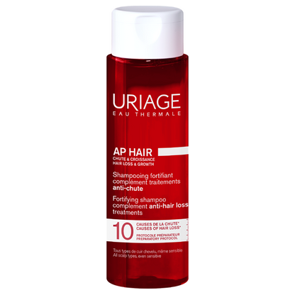 Uriage AP Hair Шампон против опаѓање на косата 200 ml Ревитализација & Раст Kiwi.mk Uriage AP Hair Шампон против опаѓање на косата 200 ml Ревитализација & Раст Kiwi.mk